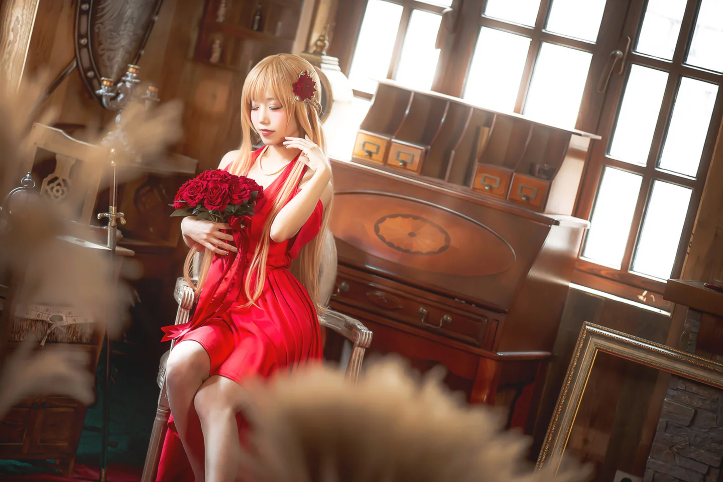 切切celia - 刀剑神域·亚丝娜 礼服 [28P-534MB] tg@simisebaisi 【丝足阁】008.webp